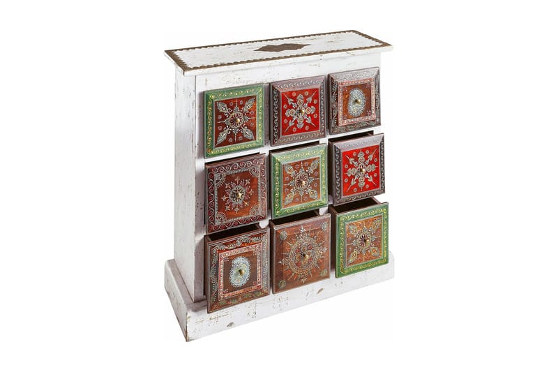 Lipasto Villacian 68 cm - Valkoinen - Säilytys - Säilytyskalusteet - Lipasto