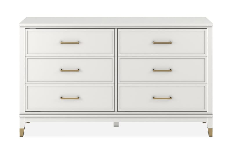 Lipasto Westerleigh 144x41 cm Valkoinen - CosmoLiving - Säilytys - Säilytyskalusteet - Lipasto