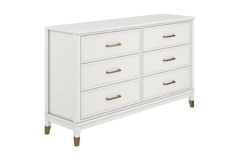 Lipasto Westerleigh 144x41 cm Valkoinen, CosmoLiving