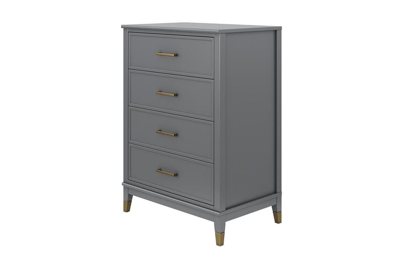 Lipasto Westerleigh 76x50 cm Grafiitinharmaa - CosmoLiving - Säilytys - Säilytyskalusteet - Lipasto