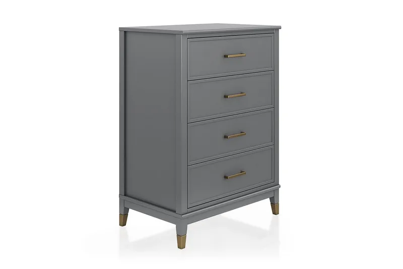 Lipasto Westerleigh 76x50 cm Grafiitinharmaa, CosmoLiving