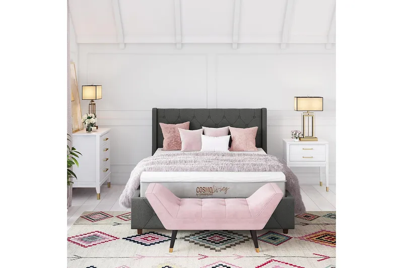 Lipasto Westerleigh 76x50 cm Valkoinen - CosmoLiving - Säilytys - Säilytyskalusteet - Lipasto