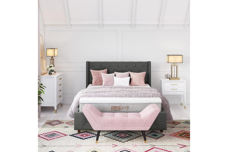 Lipasto Westerleigh 76x50 cm Valkoinen - CosmoLiving - Säilytys - Säilytyskalusteet - Lipasto