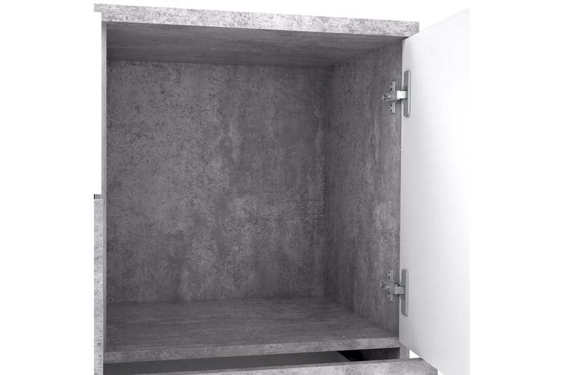 Lipasto Willingham 125 cm - Valkoinen/Harmaa - Säilytys - Säilytyskalusteet - Lipasto