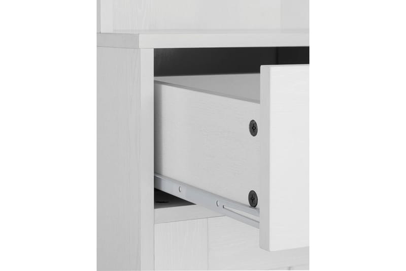 Lipasto yläkaapilla Kegi - Valkoinen - Säilytys - Säilytyskalusteet - Lipasto