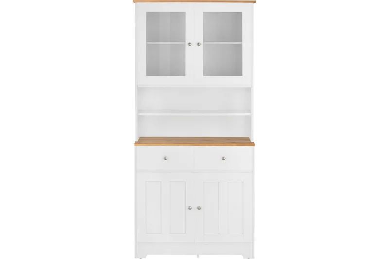 Lipasto yläkaapilla Kegi - Valkoinen - Säilytys - Säilytyskalusteet - Lipasto