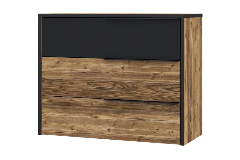 Lipasto Yundola 42x100 cm - Ruskea/Musta - Säilytys - Säilytyskalusteet - Lipasto