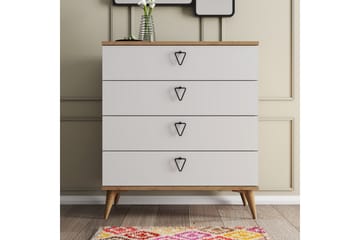 Lipasto Zakkum 80x90,8 cm - Ruskea - Säilytys - Säilytyskalusteet - Lipasto