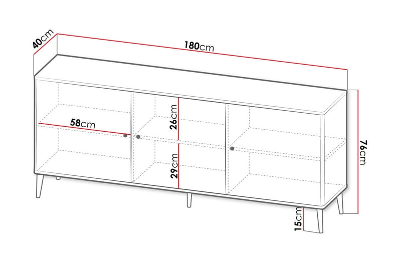 Lipasto - Säilytys - Säilytyskalusteet - Lipasto