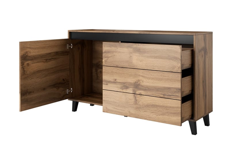 Lipasto Paddalsliden - Antrasiitti - Säilytys - Säilytyskalusteet - Lipasto