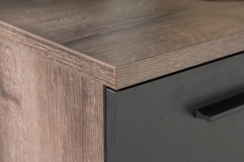 Lipasto Pitchcombe 125 cm - Ruskea/Musta - Säilytys - Säilytyskalusteet - Lipasto