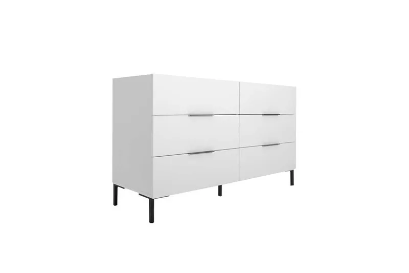 Lipasto Matul Valkoinen - Valkoinen - Säilytys - Säilytyskalusteet - Lipasto