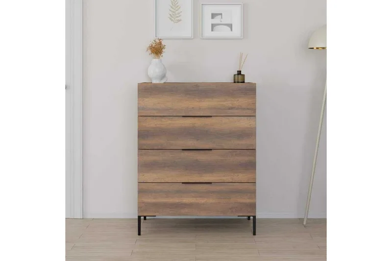 Lipasto Matul Pähkinäpuu - Pähkinäpuu - Säilytys - Säilytyskalusteet - Lipasto