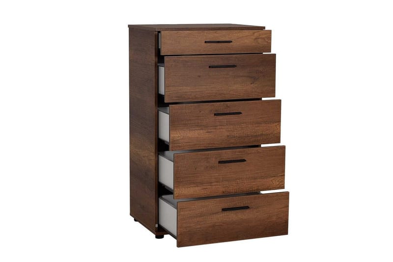 Lipasto Matul Pähkinäpuu - Punertavanvärinen puu - Säilytys - Säilytyskalusteet - Lipasto