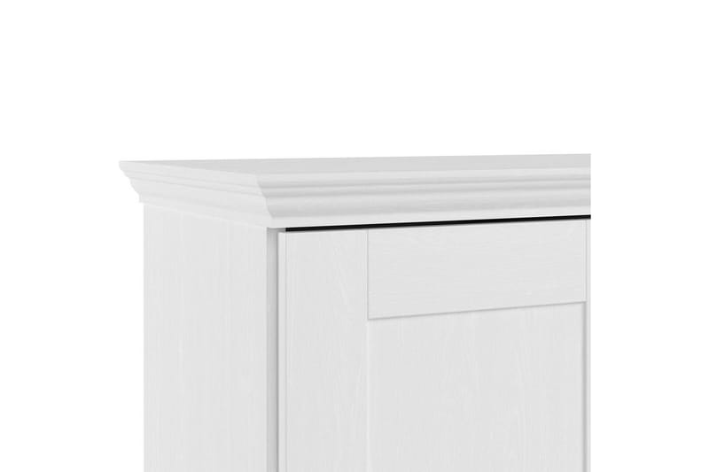 Lipasto Motala 75x35x110 cm, Valkoinen - 75x35x110 cm, Valkoinen - Säilytys - Säilytyskalusteet - Lipasto