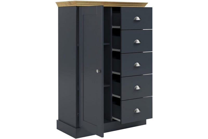 Lipasto Motala 75x35x110 cm - 75x35x110 cm - Säilytys - Säilytyskalusteet - Lipasto