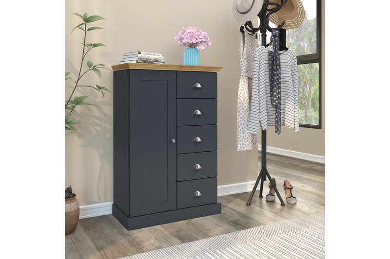 Lipasto Motala 75x35x110 cm - 75x35x110 cm - Säilytys - Säilytyskalusteet - Lipasto