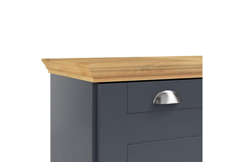 Lipasto Motala 75x35x80 cm, Antrasiitti/Tammi - 75x35x80 cm, Antrasiitti/Tammi - Säilytys - Säilytyskalusteet - Lipasto