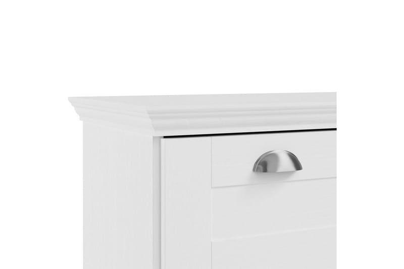 Lipasto Motala 75x35x80 cm, Valkoinen - 75x35x80 cm, Valkoinen - Säilytys - Säilytyskalusteet - Lipasto