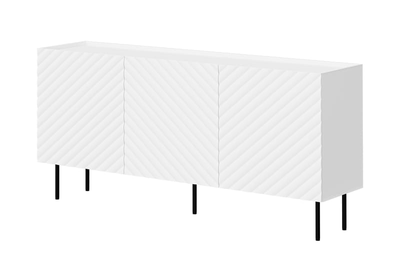 Lipasto Munkedal 166 cm - Valkoinen - Säilytys - Säilytyskalusteet - Lipasto