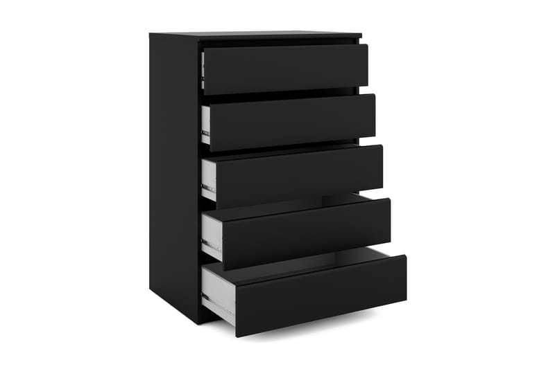 Muut lipastot Tvilum Naia-lipasto, 5 laatikkoa Svart - Säilytys - Säilytyskalusteet - Lipasto