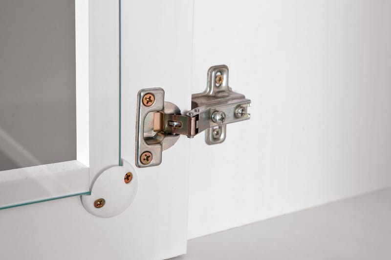 Senkkivitriini A Gambier 131 cm - Valkoinen/Ruskea - Säilytys - Säilytyskalusteet - Lipasto