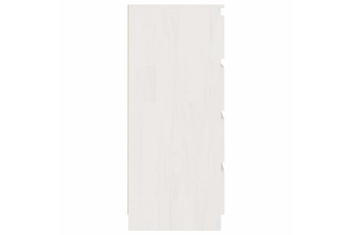 Sivukaappi valkoinen 60x36x84 cm täysi mänty - Eteisen säilytys - Lipasto