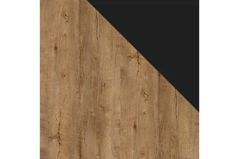 Lipasto Soho 41x120 cm LED-valaistus - Tammi/Musta - Säilytys - Säilytyskalusteet - Lipasto