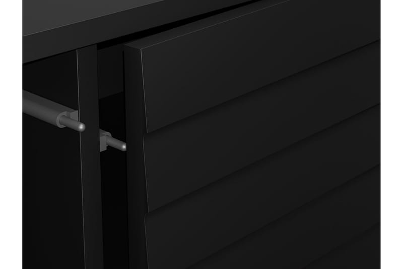 Lipasto Soublet 120 cm - Musta - Säilytys - Säilytyskalusteet - Lipasto