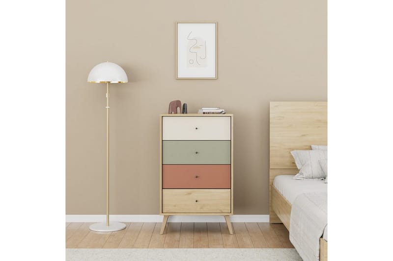 Lipasto Stoneveil Moniväri - Monivärinen - Säilytys - Säilytyskalusteet - Lipasto