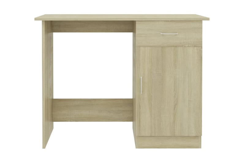 Työpöytä Sonoma-tammi 100x50x76 cm lastulevy - Ruskea - Säilytys - Säilytyskalusteet - Lipasto - Kirjoituslipasto