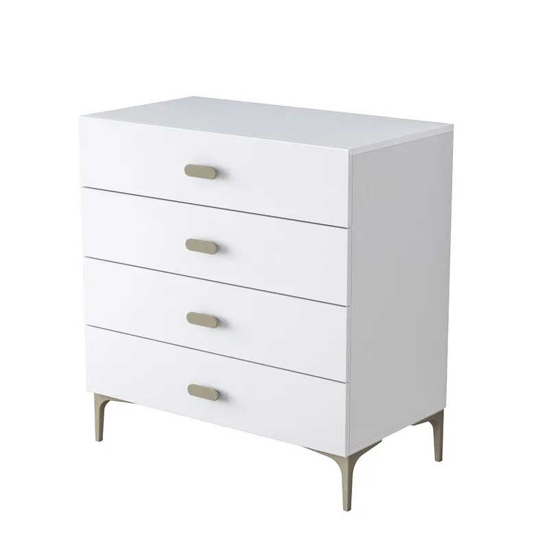 Lipasto Wallxpert Cleo-hylly (85,6 x 90,7 x 45 cm) valkoinen - Valkoinen - Säilytys - Säilytyskalusteet - Lipasto