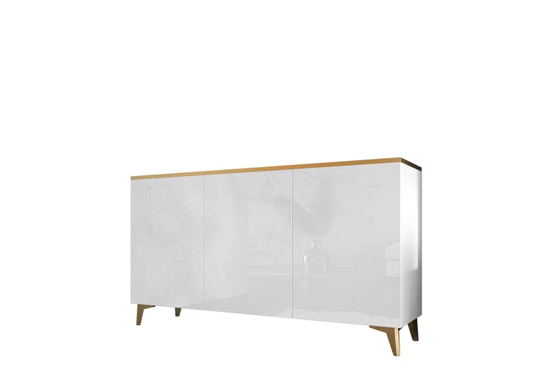 Lipasto Worthing 150 cm - Valkoinen - Säilytys - Säilytyskalusteet - Lipasto