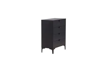 Lipasto Piring - Musta, 40x78x98 - Säilytys - Säilytyskalusteet - Lipasto
