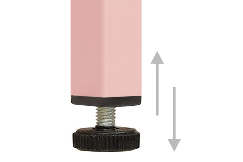 Lipasto pinkki 80x35x101,5 cm teräs - Säilytys - Säilytyskalusteet - Lipasto