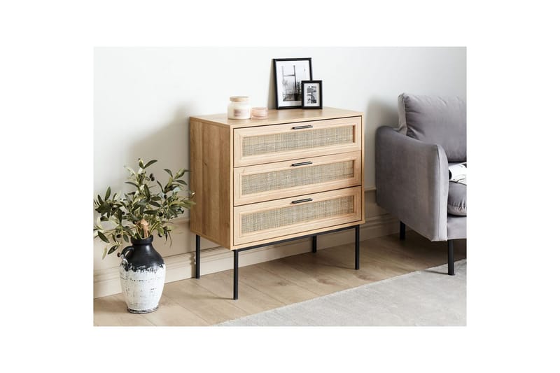 Lipasto Pasco, 3 laatikkoa - Säilytys - Säilytyskalusteet - Lipasto