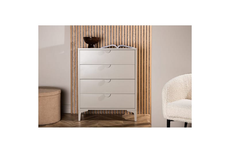 Lipasto Piring - beige, 40x78x98 - Säilytys - Säilytyskalusteet - Lipasto