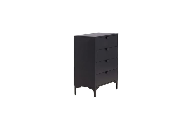 Lipasto Piring - Musta, 40x78x98 - Säilytys - Säilytyskalusteet - Lipasto