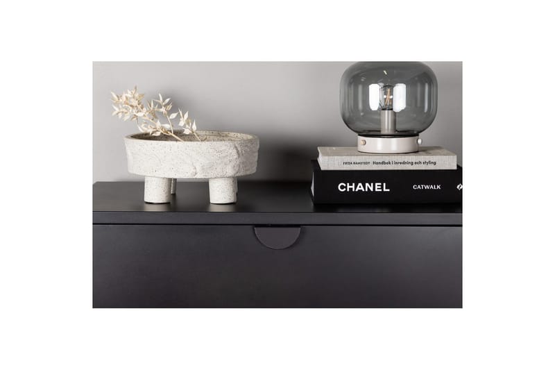 Lipasto Piring - Musta, 40x78x98 - Säilytys - Säilytyskalusteet - Lipasto