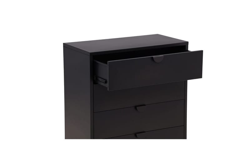 Lipasto Piring - Musta, 40x78x98 - Säilytys - Säilytyskalusteet - Lipasto