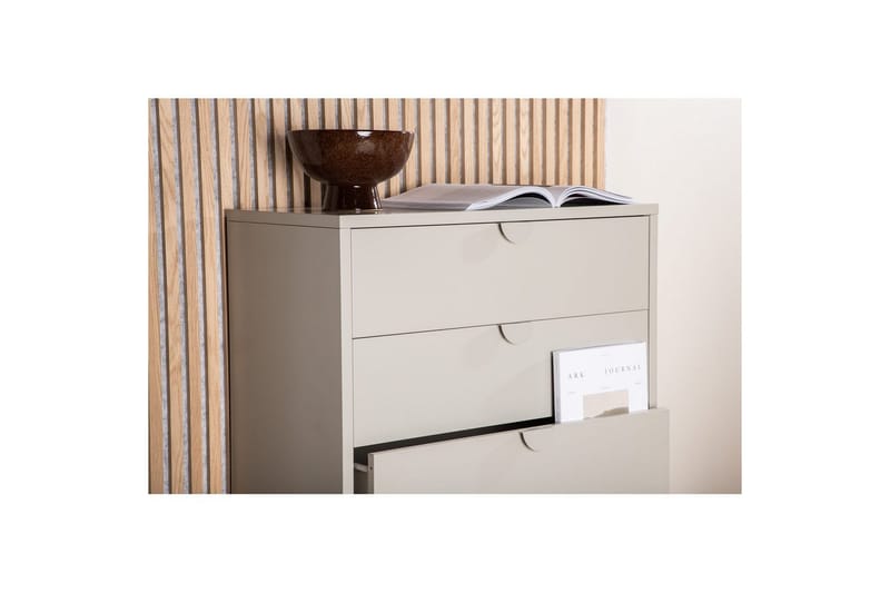 Lipasto Piring - beige, 40x78x98 - Säilytys - Säilytyskalusteet - Lipasto