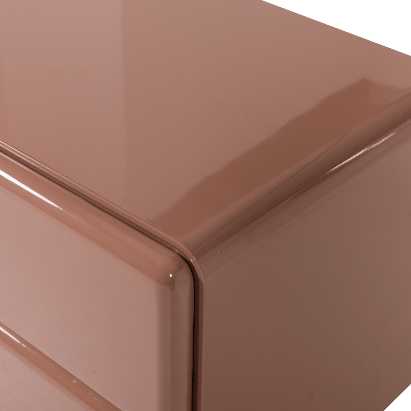 Lipasto/Yöpöytä Lustra 57 cm - Vanharoosa - Huonekalut - Pöytä & ruokailuryhmä - Apupöytä & sivupöytä - Yöpöytä