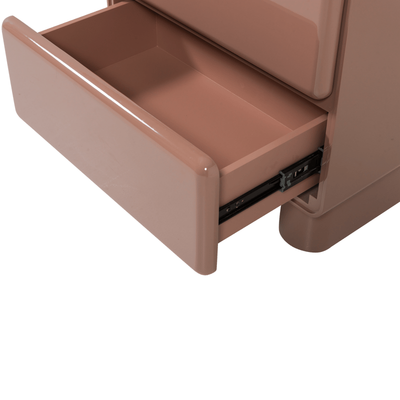 Lipasto/Yöpöytä Lustra 57 cm - Vanharoosa - Huonekalut - Pöytä & ruokailuryhmä - Apupöytä & sivupöytä - Yöpöytä