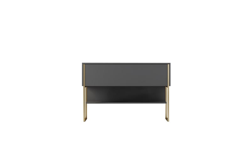 Luxe Lipasto 120 cm - Kulta/Antrasiitti - Säilytys - Säilytyskalusteet - Lipasto