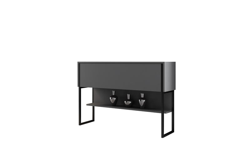 Luxe Lipasto 120 cm - Musta/Antrasiitti - Säilytys - Säilytyskalusteet - Lipasto