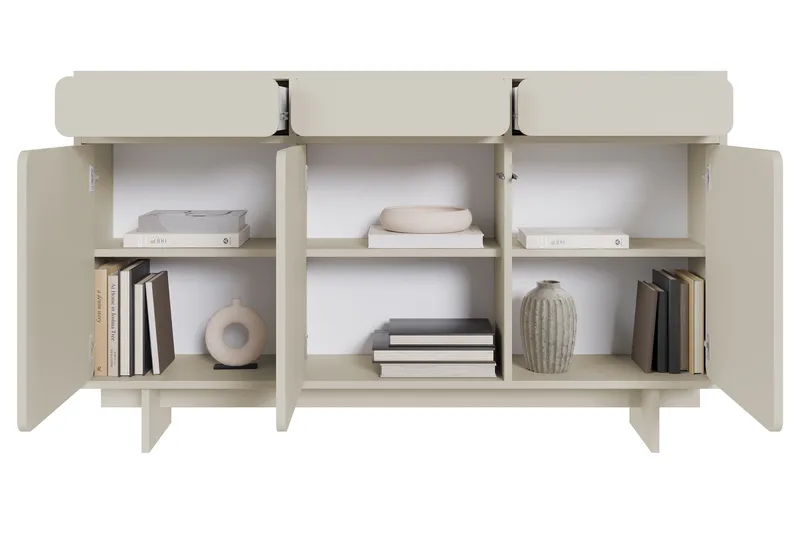 Marinport Lipasto 150 cm - Beige - Säilytys - Säilytyskalusteet - Lipasto