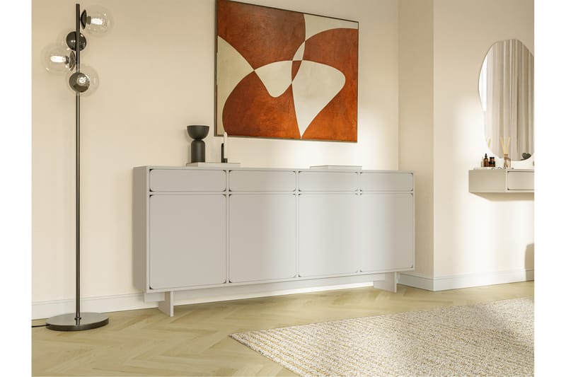 Marinport Lipasto 200 cm - Beige - Säilytys - Säilytyskalusteet - Lipasto