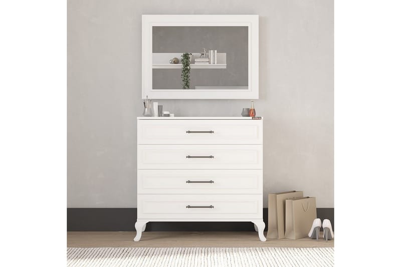 Matul lipasto 90 cm - Valkoinen - Säilytys - Säilytyskalusteet - Lipasto