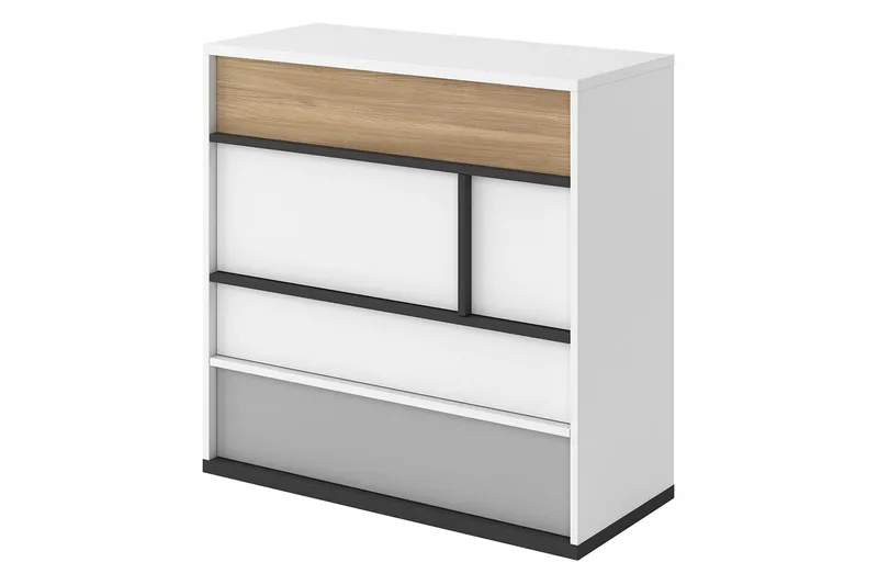 Metropolitan Bureau, Ruskea/Valkoinen/Vaaleanharmaa/Musta