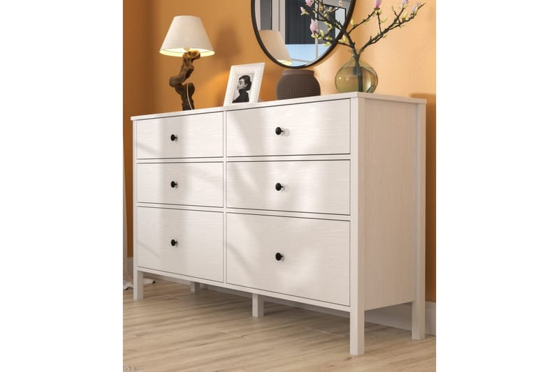 Meyric Kulmalipasto 154 cm - Luonnollinen/Valkoinen - S�äilytys - Säilytyskalusteet - Lipasto